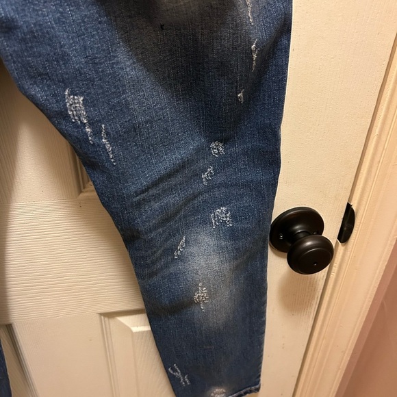 One X One Teaspoon Distressed & Cut Knee Jeans Sz 25 - Picture 3 of 12